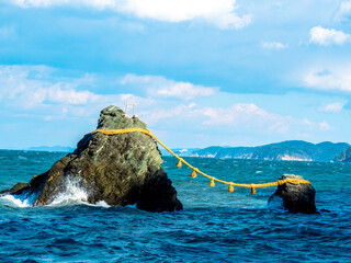二見浦の夫婦岩（三重県伊勢市）
