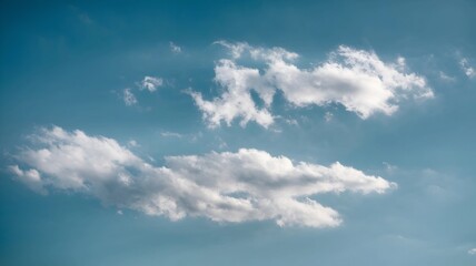 Obraz premium a clear sky with a few clouds