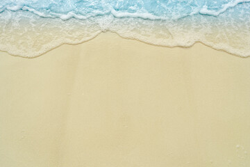 sand beach top view background