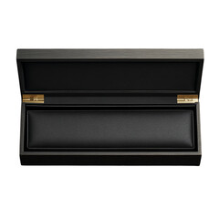 Elegant black case for pens or accessories.