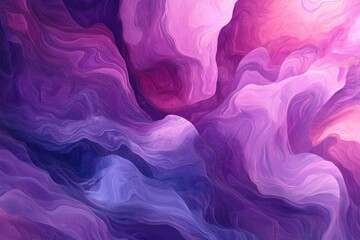 Obraz premium Vibrant purple and pink clouds against a light grey backdrop.