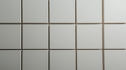 Seamless White Tile Wall Background  Modern Interior Design  Square Tiles  Clean Texture