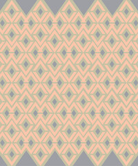 Geometric Ethnic pattern, Native American tribal fabric, tile, carpet, vector, illustration design