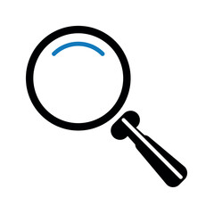 Search magnifier  glass icon.