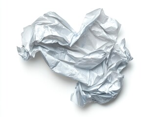 Folded paper heart, a creative and romantic gesture made from origami. Ideal for craft projects, handmade cards or DIY gifts.