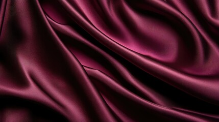 Fototapeta premium Dark maroon gradient fading into black, perfect for luxury and high-end visuals. No text, no people.