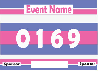 bib number