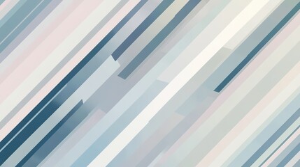 Abstract light pastel soft gray-blue, silver, and white geometric pattern background featuring angled stripes, facets, and triangle folds. The subtle gradient and noise grain texture evoke a modern, 