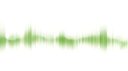 Obraz premium Abstract design featuring a gradient from green to white, set against a pure white background. The soft gradient flow creates a calming atmosphere, evoking feelings of tranquility and simplicity