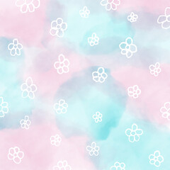 christmas background with snowflakes