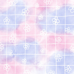 Naklejka premium christmas background with snowflakes