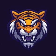 Obraz premium head of a tiger
