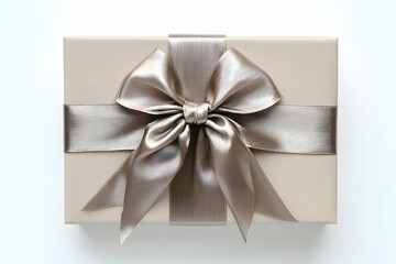 white gift box with ribbon background in concept of valentine day 14th February 2025 with gift rose flower love heart romance and romantic in pink and red