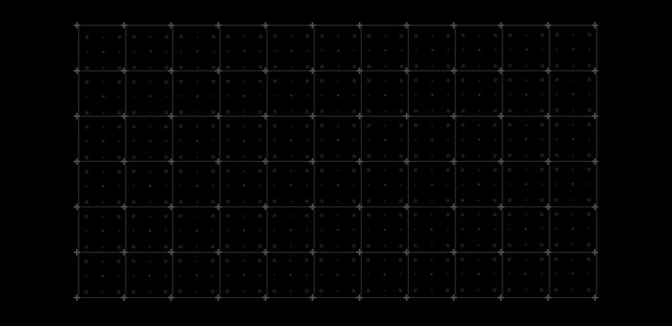 Vector illustration hud grid futuristic technology overlay.