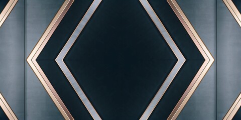 Obraz premium textured background with different geometric patterns 