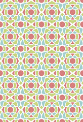 Obraz premium Geometric repeating texture. Abstract background with repeating patterns
