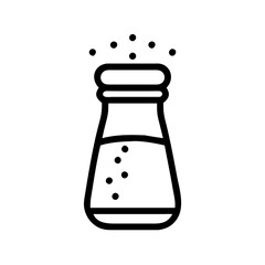 Salt Shaker Icon. Vector illustration