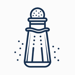 Salt Shaker Icon. Vector illustration