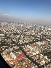 Obraz premium Aerial view of Mexico City