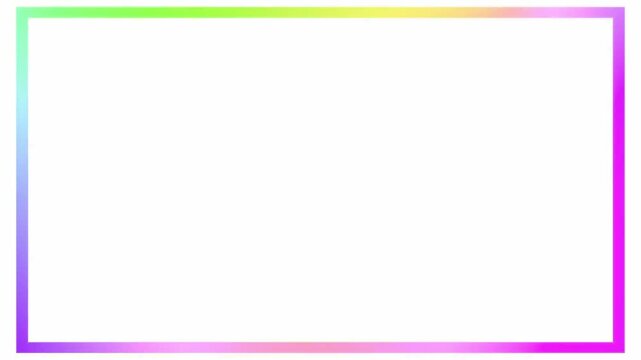 frame with changing color