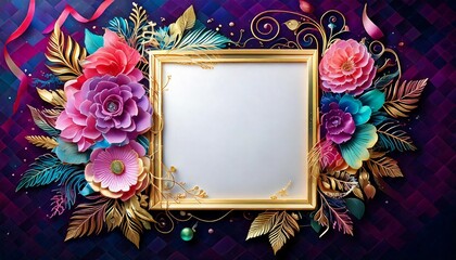 background with frame