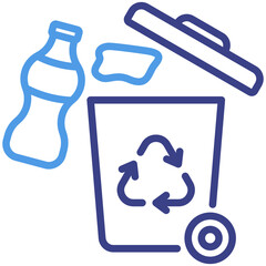 Plastic Bin Icon