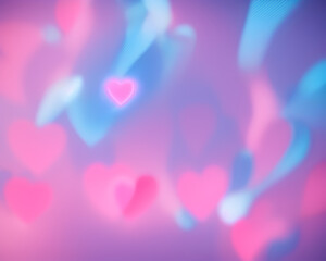background with hearts