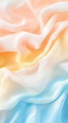 Fototapeta premium Dreamy Abstract Background with Fluid Pastel Colors and Soft Textures - made with Generative AI