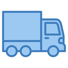 Delivery Truck Icon Element For Design