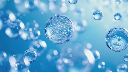 Clear water bubbling up from the ocean floor.
