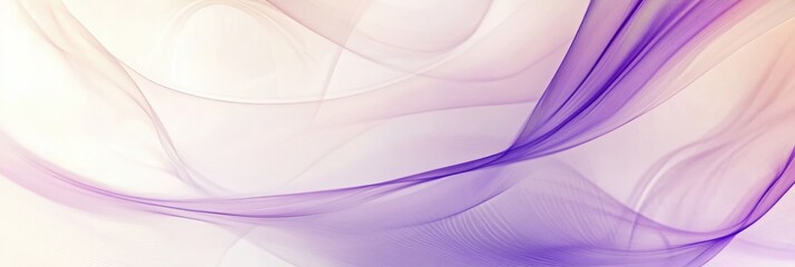 Abstract fluid waves, soft pastel colors, lavender and pink swirls, ethereal texture, dreamy atmosphere, gentle gradients, watercolor effect, smooth brushstrokes, delicate wispy lines, tranquil mood, 