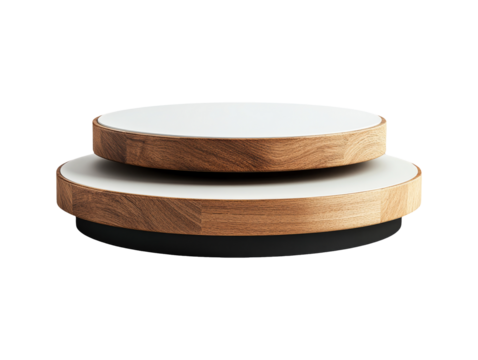 3D Interactive Touch Panels Isolated on Transparent Background