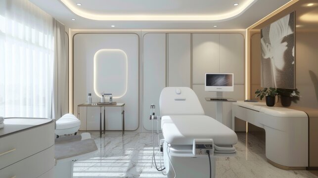 Sleek Clinic Aesthetic Technology, Skin Rejuvenation, AI generated images