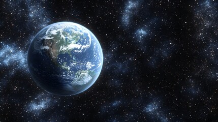 Fototapeta premium Earth Planet Space Celestial Galaxy Cosmos