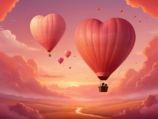 Fototapeta premium hot air balloon