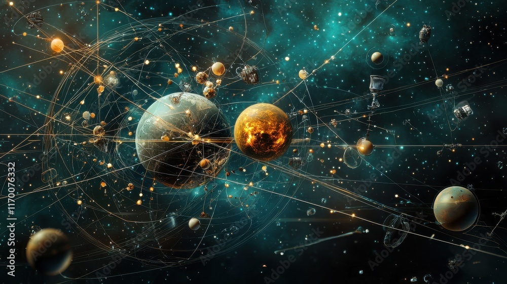 Poster Exploring quantum dynamics of trivitino particles in a cosmic standard framework a scientific analysis of quantum mechanics and particle physics