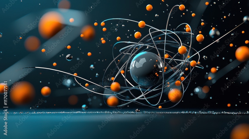 Poster Exploring the subatomic world trivitino particles and the standard model in quantum physics scientific laboratory research environment theoretical perspective
