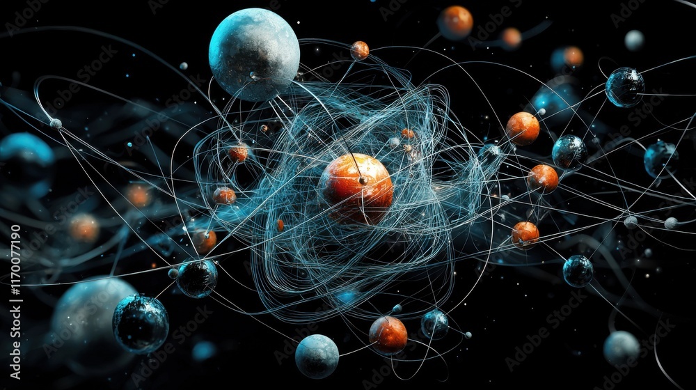 Poster Exploring the subatomic world trivitino particles and the standard model in quantum physics laboratory research paper scientific environment analytical perspective