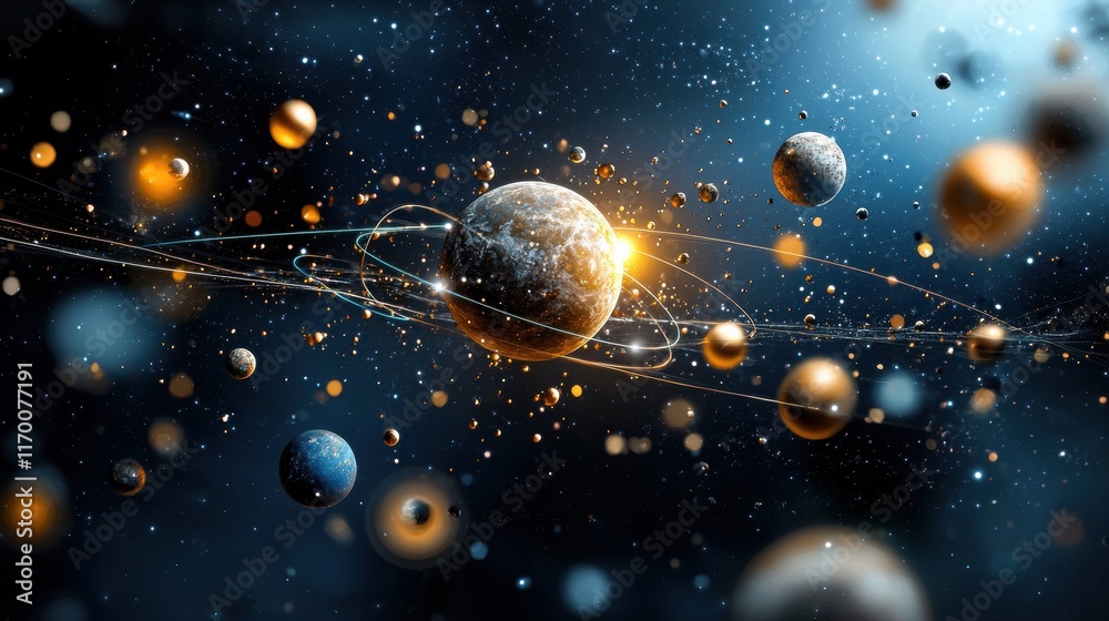 Poster Exploring the subatomic world of trivitino particles a journey through the standard model in quantum mechanics