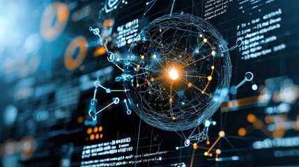 Fototapeta premium Exploring theoretical trivitino particles in quantum standards advancements in quantum physics research laboratory environment scientific insights