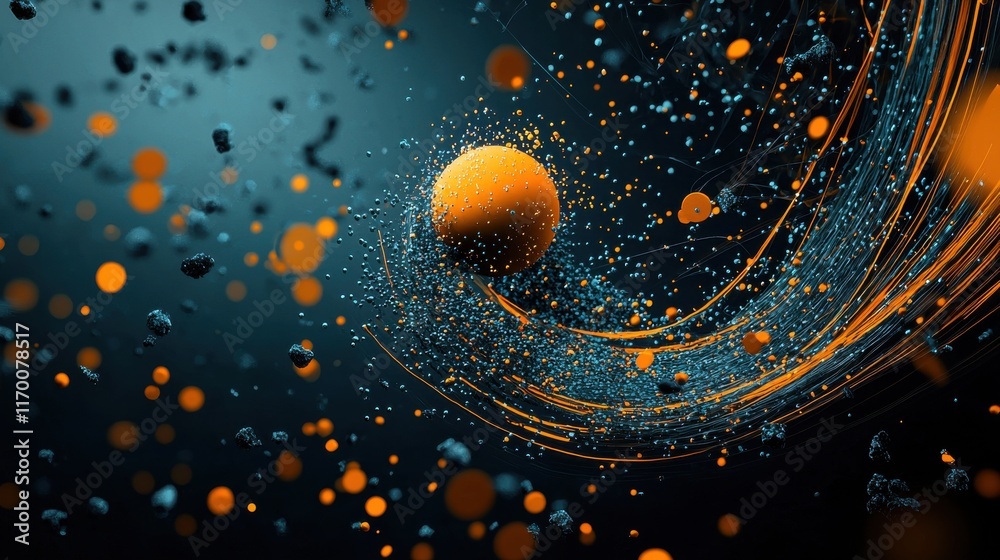 Poster Visualizing trivitino particle dynamics in high-energy standards a scientific exploration in quantum physics