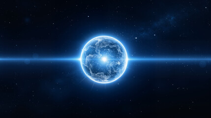 Obraz premium blue planet earth