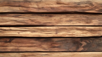 Obraz premium A close-up view of textured wooden planks showcasing natural patterns and colors.