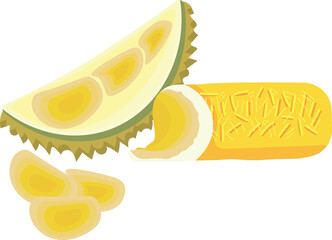 Famous Durian Pancake Roll from Indonesian Culinary