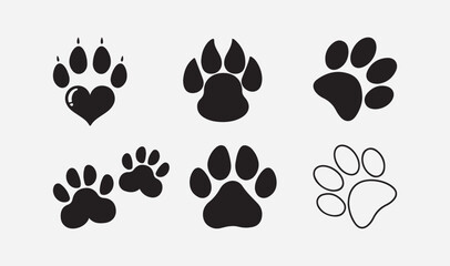 Download a versatile dog paw vector perfect for pet-themed designs, logos, and prints. High-quality, scalable, and easy to customize for all creative projects. © Mohammad Jaber