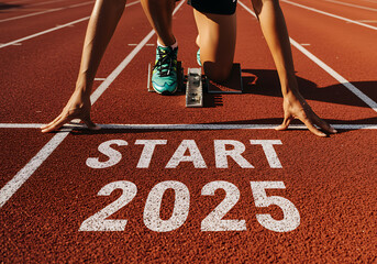 2025 시작 새해 출발 라인 2025년 스타트 start 을사년 뱀띠 해피뉴이어 텍스트 이미지