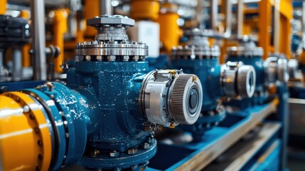 Obraz premium Implementing iot sensors for equipment failure detection and prevention in industrial settings for enhanced operational efficiency