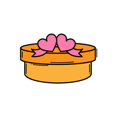 Gift Box with Ribbon