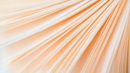 Obraz premium Soft Golden Light on Fanned Book Pages Timeless Knowledge and Reflection