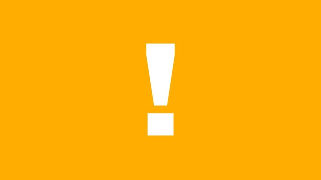 Creative Warning Text Animation to grab attention, perfect for alerts, notifications, and cautionary messages in videos